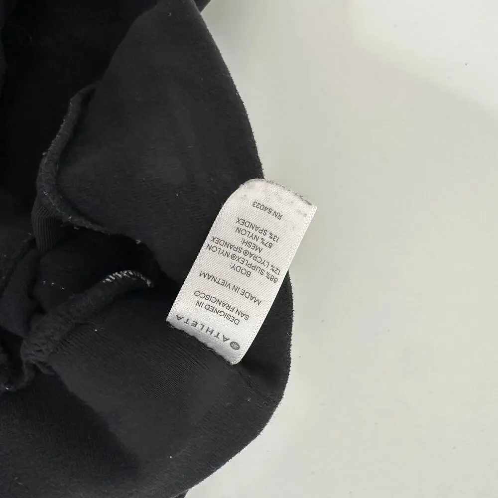 Athleta Pants Womens‎ XS Black Venice Jogger Side Strip Elastic Waist Tapered